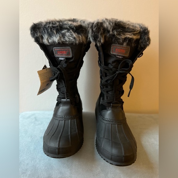 Khombu Shoes Nwt Khombu Kguard Fur Lined Snow Boots Size M Poshmark